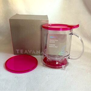 TEAVANA 16oz perfectea tea maker BRAND NEW IN BOX! Pinko